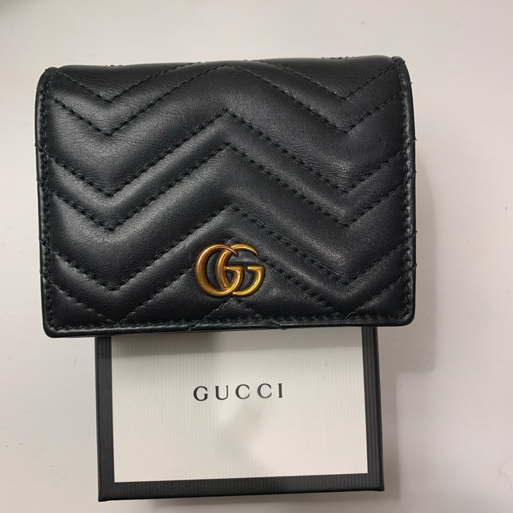 Gucci Marmont GG card case